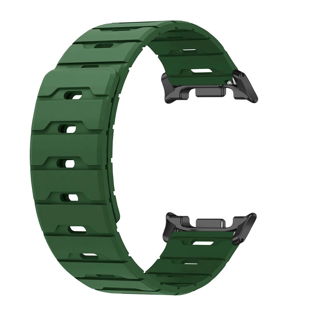Silicone Magnetic Strap for Samsung 8 40mm 44mm classic 46mm Sport Watchband Bracelet for Samsung Ultra 1 2 Smart Watch Band