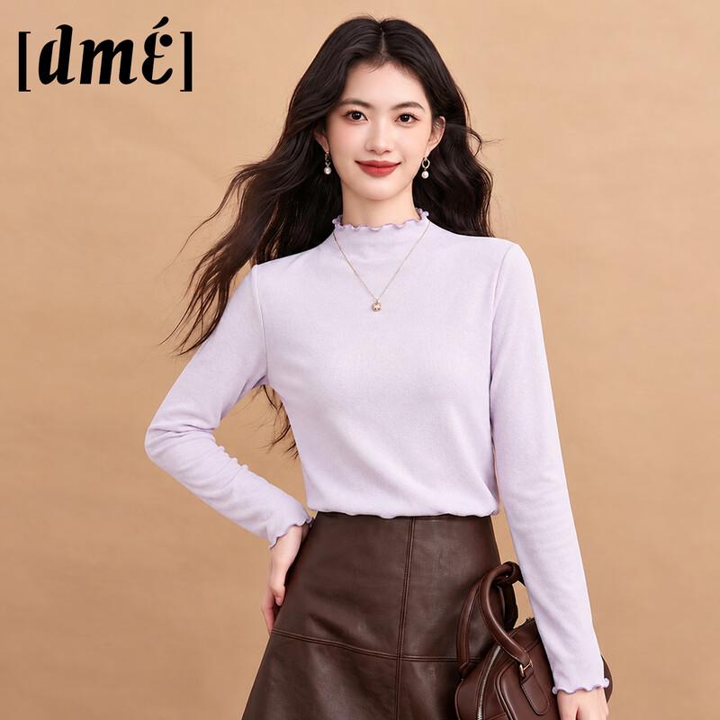 Women's Lettuce-Edge Mock Neck Thermal Base Layer