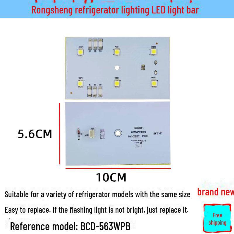 LED Light Strips and Bulbs for Refrigerators and Freezers