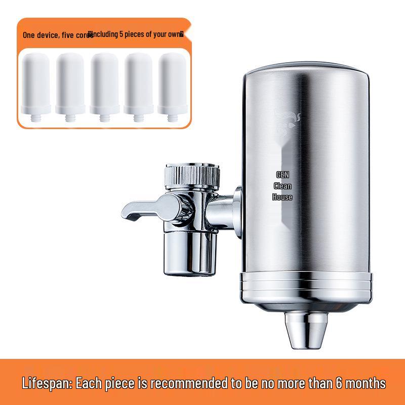 

Jingen JN-X11 Змішувач з нержавіючої сталі Водяний фільтр для пиття безпосередньо