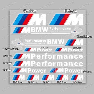 AAACB1 Reflective Motorcycle Stickers Safety Warning Helmets For E93 F10 F20 F30 F40 F15 F25 F26 F31 F49 F86 M3 M5 X3 X1 E46 M