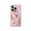 Square Back Tube Protection Clear Case For iPhone 14 Pro Max 11 13 16 ProMax 15 Plus 12 Anti-Oxygen,Star Cat Pattern Casing