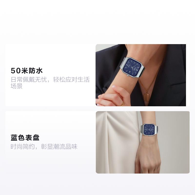 

CASIO G-SHOCK series 50 meters waterproof leisure sports Quartz Steel Strap same style for men and women blue dial MTP-B185D-2A1V синій