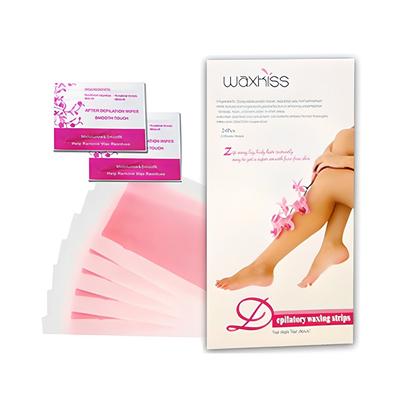 WaxKiss Wax Strips for All Areas, 1 Set