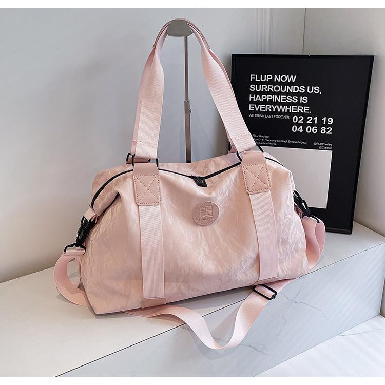 Travel bag, large-capacity dry and wet separation gym travel sports yoga shoulder crossbody carry-on bag