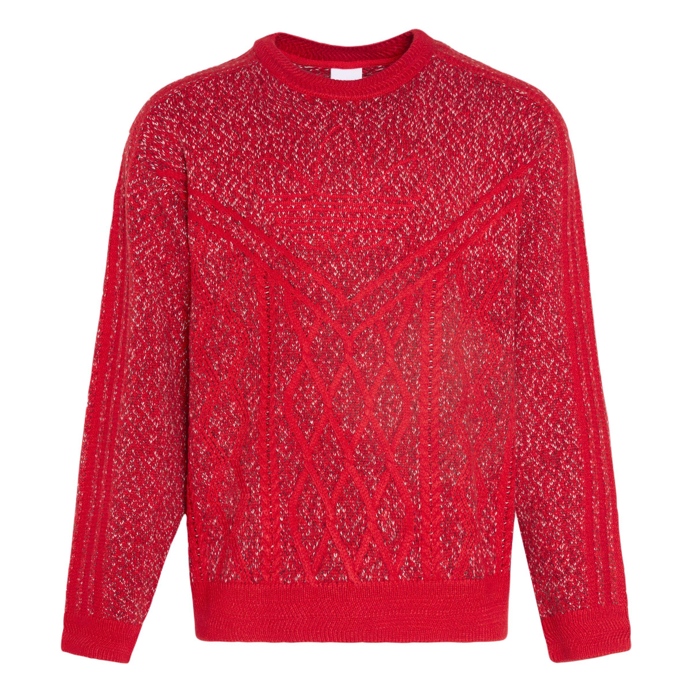 adidas Originals Unisex Better Scarlet CNY Knitted Pullover Sweater KT0693 M