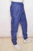 Stylish Trousers Biker Casual Jogger Blue Men's Genuine Lambskin Pant Handmade Leather