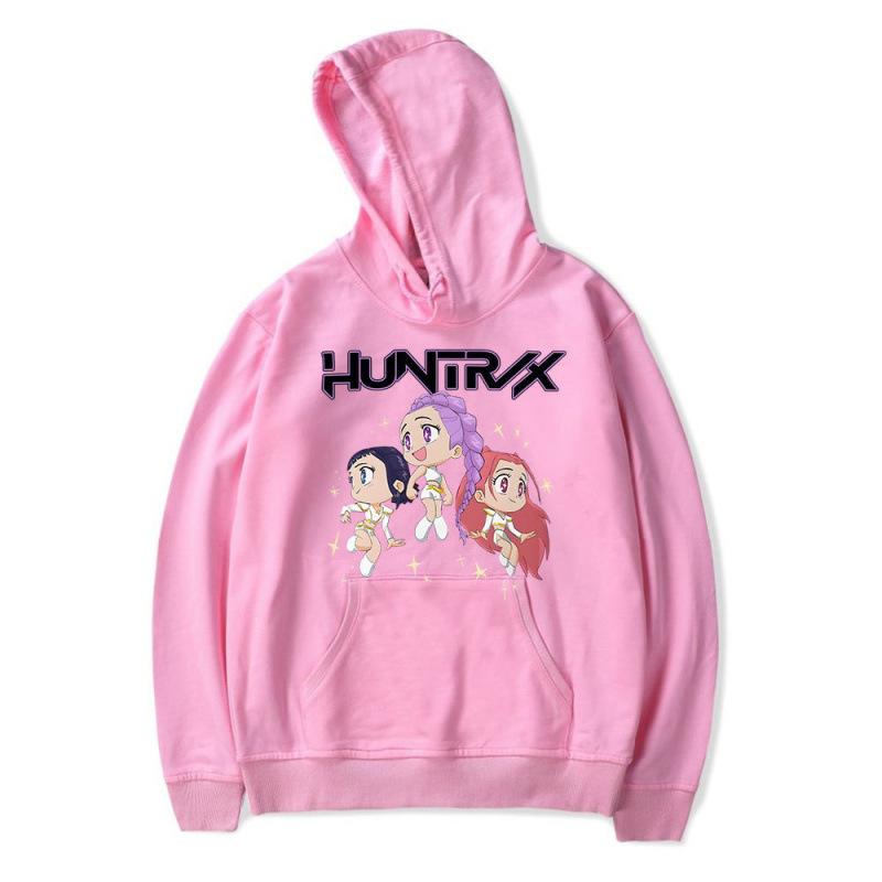 Kpop Witch Hunters Hoodie Sweater Men's and Women's Spring and Autumn Casual Loose Hooded Top