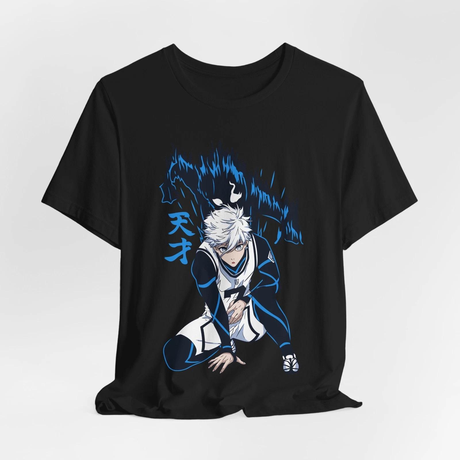 Number 7, Nagi Seishiro inspired | Japanese Anime | Blue Lock Graphic Tee XXL