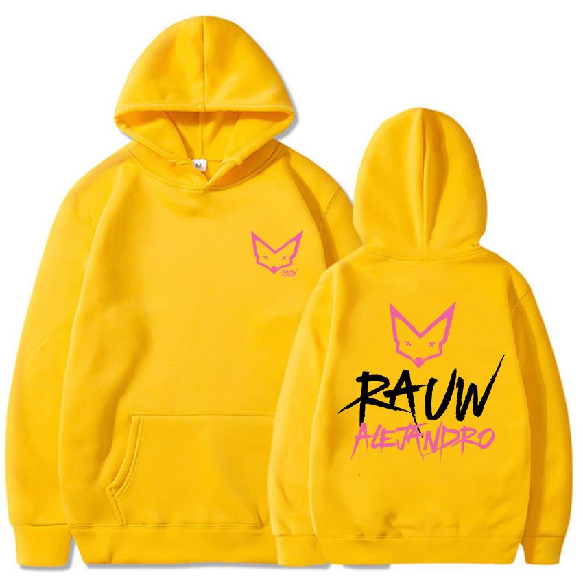 Pánské/Dámské Oblečení Rapper Rauw Alejandro Saturno Mikiny Dlouhý Rukáv Ležérní Fleecová Mikina s Kapucí Sudadera Ropa Hombre Unisex