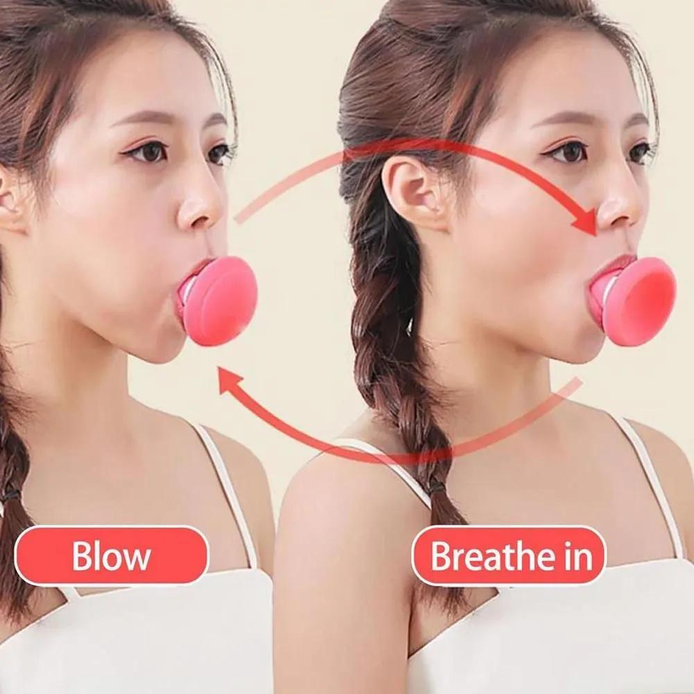 Facial Exercise Device Face Lifting Tool Jawline Toner Muscle Trainer for Wrinkle Reduction and Skin Firming Facial Muscle Workout