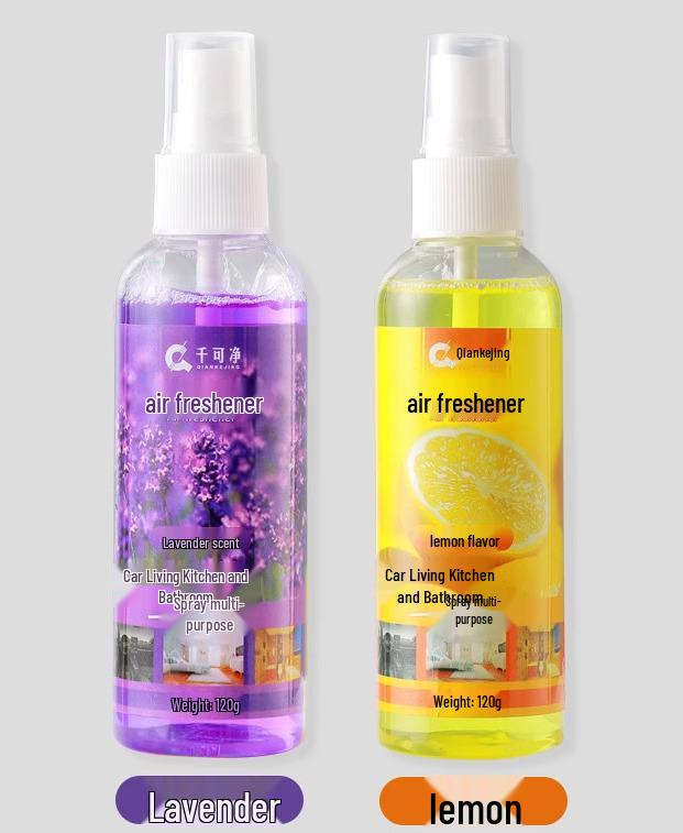 Aromatherapy Household & Car Air Freshener Spray - Long-lasting Shoe Deodorizer & Toilet Odor Eliminator