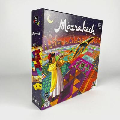 Teppich-Tycoon MARRAKESCH: Pädagogisches Brettspiel für 2–4 Spieler für Familien und Kinder