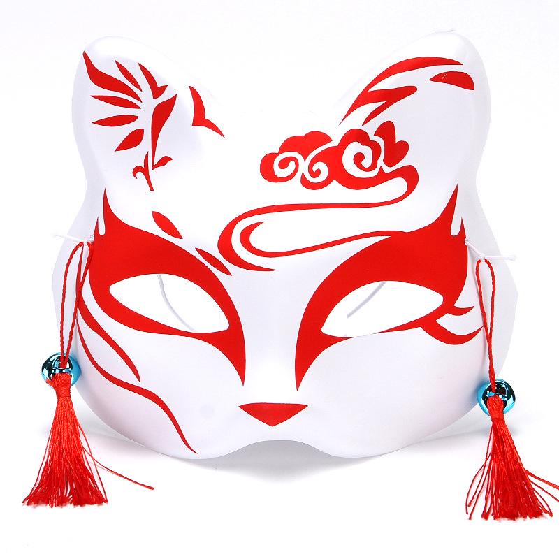 Children's Cute Fox Mask: Half-Cat Face Cosplay Costume for Fun and Safe Performances