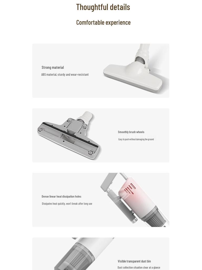 Vysoce výkonný přenosný vysavač s dvojím použitím pro domácnost a auto