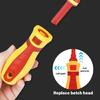 Ergonomic Grip Multipurpose 13 in 1 Insulated Screwdriver Kit 1000V Heat Treated Steel Tool for Industrial Household Use