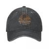 Sheridan Wyoming Wild West Cowboy Cap Cowboy Hat Sunscreen Cap Male Men Golf Wear Women's