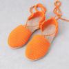 Raw Wool Knitting Kit Sandals with Straps #15-9