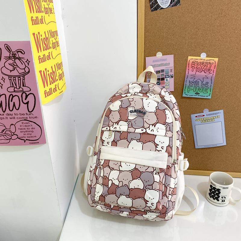 Студенческий рюкзак женский милый школьный рюкзак в консервативном стиле мужской — фото 8