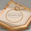 European & American Titanium Steel Bracelet: Light Luxury, Stackable, Colorfast Jewelry for Women