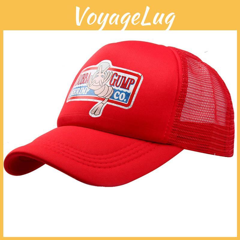 Durable Forrest Gump Bubba Gump Hat Shrimp Co. Embroidered Hat Outdoor Accessory