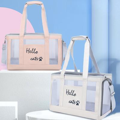 Cat Bag Pet Outing Portable Transparent Cat Crossbody Bag Portable Space Capsule Outing Shoulder Backpack Cat Supplies