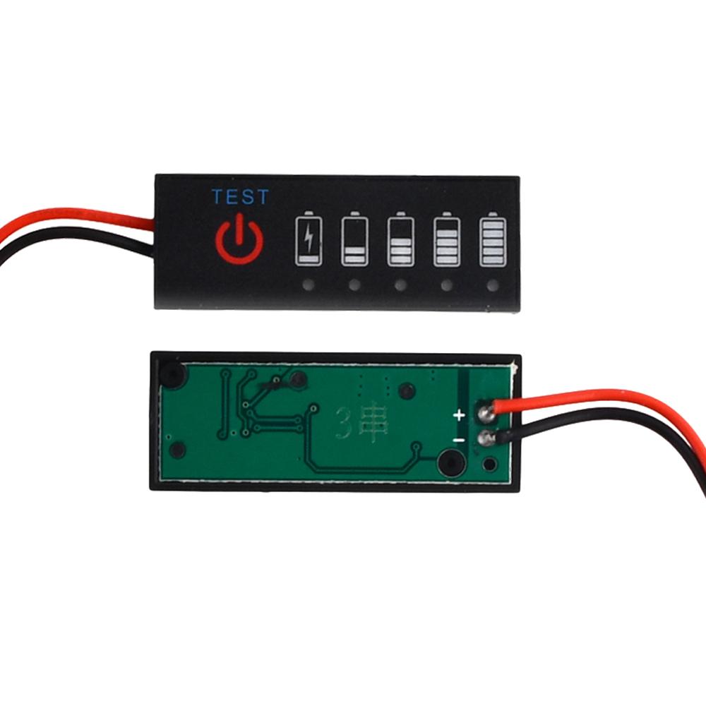 Battery Level Indicator 18650 Lipo Lithium Capacity Tester Meter 1S 2S 3S 4S 5S 6S 3.7V-25.2V Module Lithium Battery Display DIY