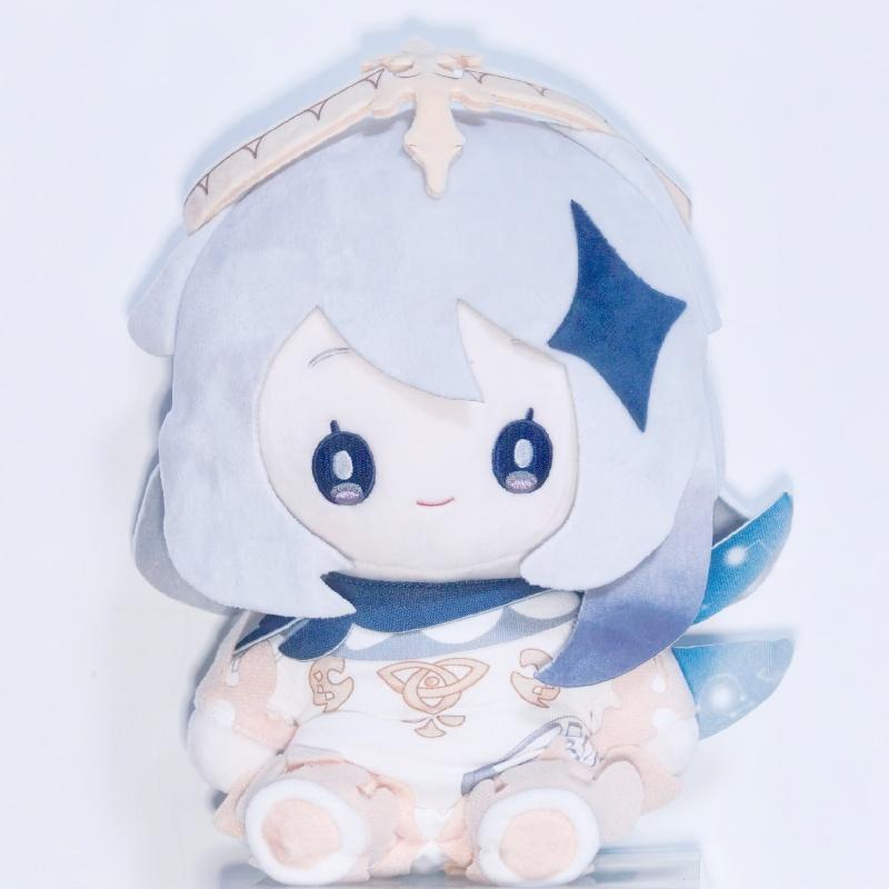 Mihoyo Genshin 30cm Paimon Q Version Soft Figures Official Intertwined Traveler Series Collectible Stuffed Anime Toy Trendy Gift