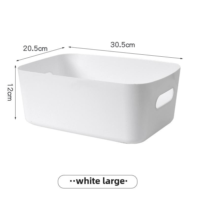 Rectangular Desktop Storage Box for Office, Desk, Key, Cosmetics, or Kitchen Items