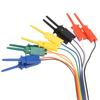1Pc 20cm Length 10Pin Logic Analyzer Cable Test Lead Hook Cable Clamp 5 Color Probe Testing Electrical Equipment High Efficiency