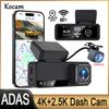 Kocam Dash Cam 4K 3.2 Inch Mini Car Dvr Dual Lens With GPS WIFI ADAS 24h Parking 2.5K Rear View Camera Night Vision Black Box
