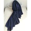 Autumn and Winter Cotton Blend Solid Scarfs For Ladies 75*190 Hijab Scarf for daily use