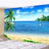 Bohemian style bedroom sofa blanket beautiful sea view Indian mandala tapestry wall hanging tapestry