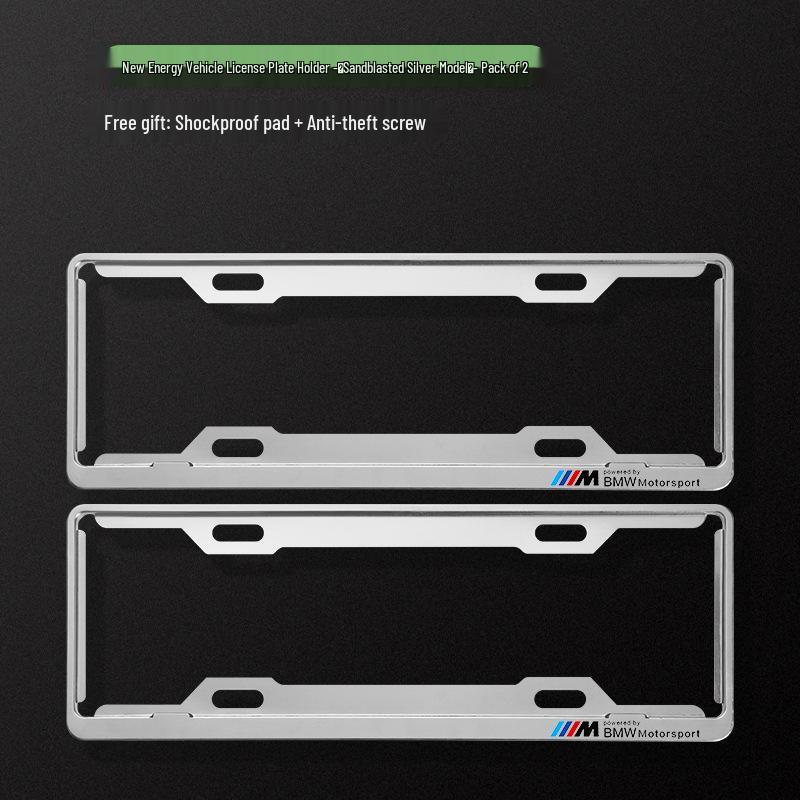 Kohlefaser-Nummernschildhalter für BMW X1, X2, X3, X4, X5, 1er, 3er, 5er