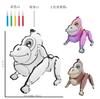 Children'S Handmade Painting Diy Creative Hand-Painted Parent-Child Activity Blank Coloring Graffiti Dinosaur Inflatable Toy