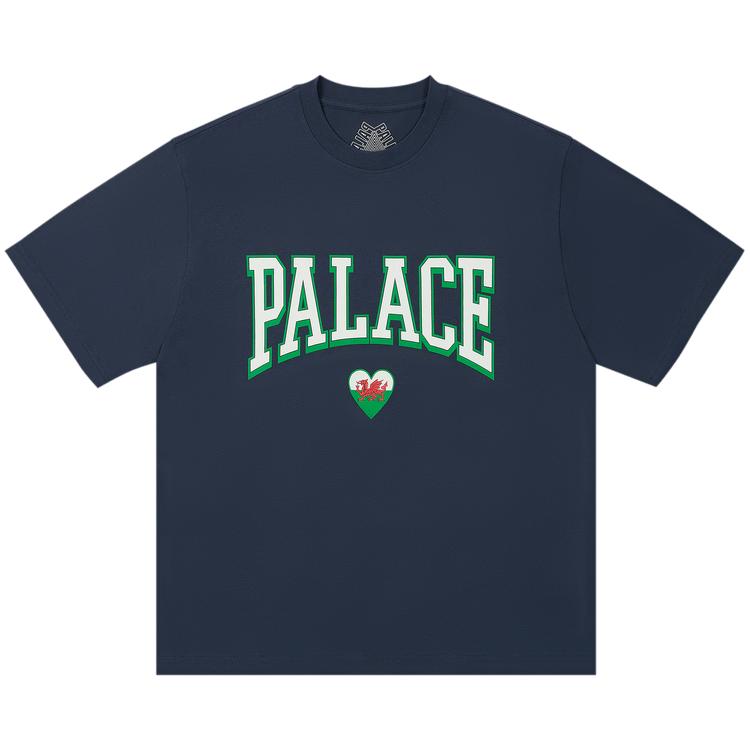 PALACE FW24 Heart & Letter Print Casual Crew Neck Short Sleeve T-Shirt Unisex P27TS031 L