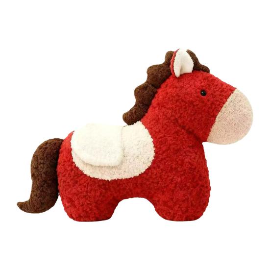 

Year of The Horse Plush Pillow Zodiac Animal Shape Couch Cushion Chinese New Year Home Decor And Gift Horse
