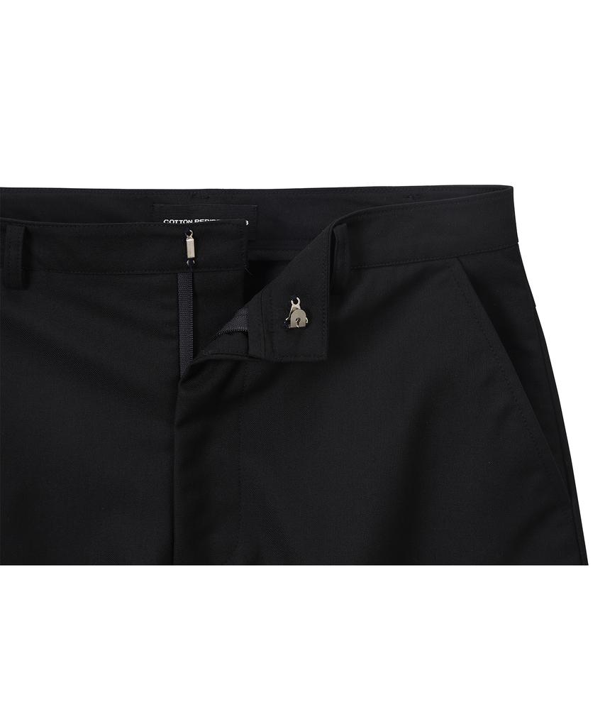 Cotton Rivers Club Double Edge Skirt (Black)