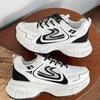 Sneakers 2025 New Women's Autumn Mesh Breathable and Lightweight Running Shoes Ins Casual Dad Shoes Fried Street Hong Kong Style