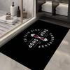 Barber Shop Fashion Floor Mat Rectangle Anti-slip Home Soft Badmat Front Door Indoor Outdoor Mat Welcome Doormat