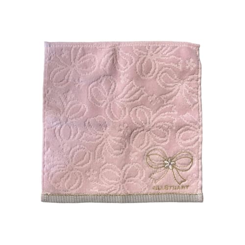 JILL STUART NEW Gift Set: Hand Cream & Handkerchief (Pink, 30ml)