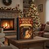 Julnedräkningskalender med Jesus med 24 2D Akrylpynt Kristet Adventskalender Gåvor för Barn Pojkar Flickor Småbarn
