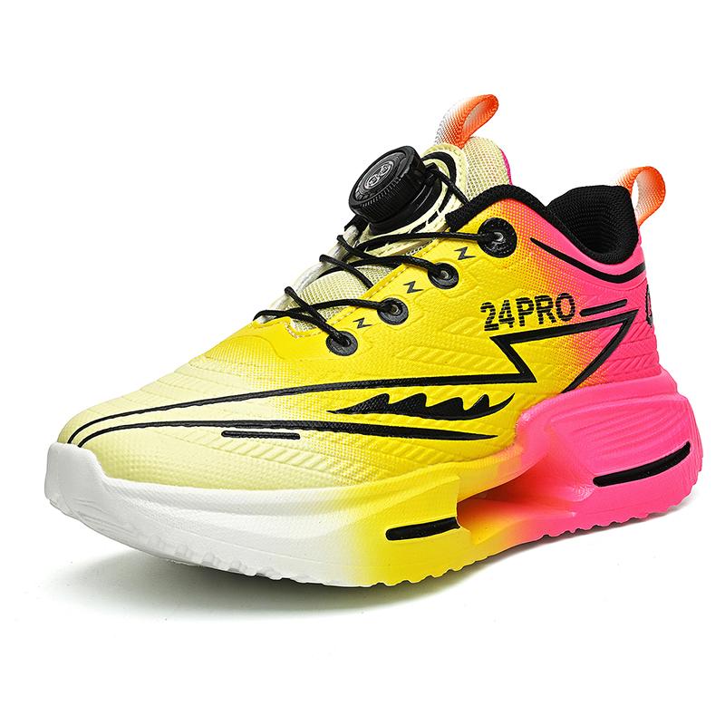 Childrens Sports Shoes 2026 Autumn New Ultra Light Cushioned Sneakers Outdoor Training Flat Comfortable Running Shoes for Kids