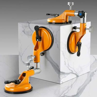 Double Claw Tile Splicer Suction Cup Heavy-Duty Pulling and Aligning Flat Surfaces Tile Laying Tools Angle Adjustable