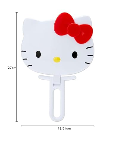 Sanrio Hello Kitty Face-Shaped Hand Mirror 740667