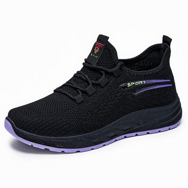 

Shoes women s shoes summer new women s casual shoes breathable mesh shoes couple soft-soled single shoes versatile fly-woven shoes 36