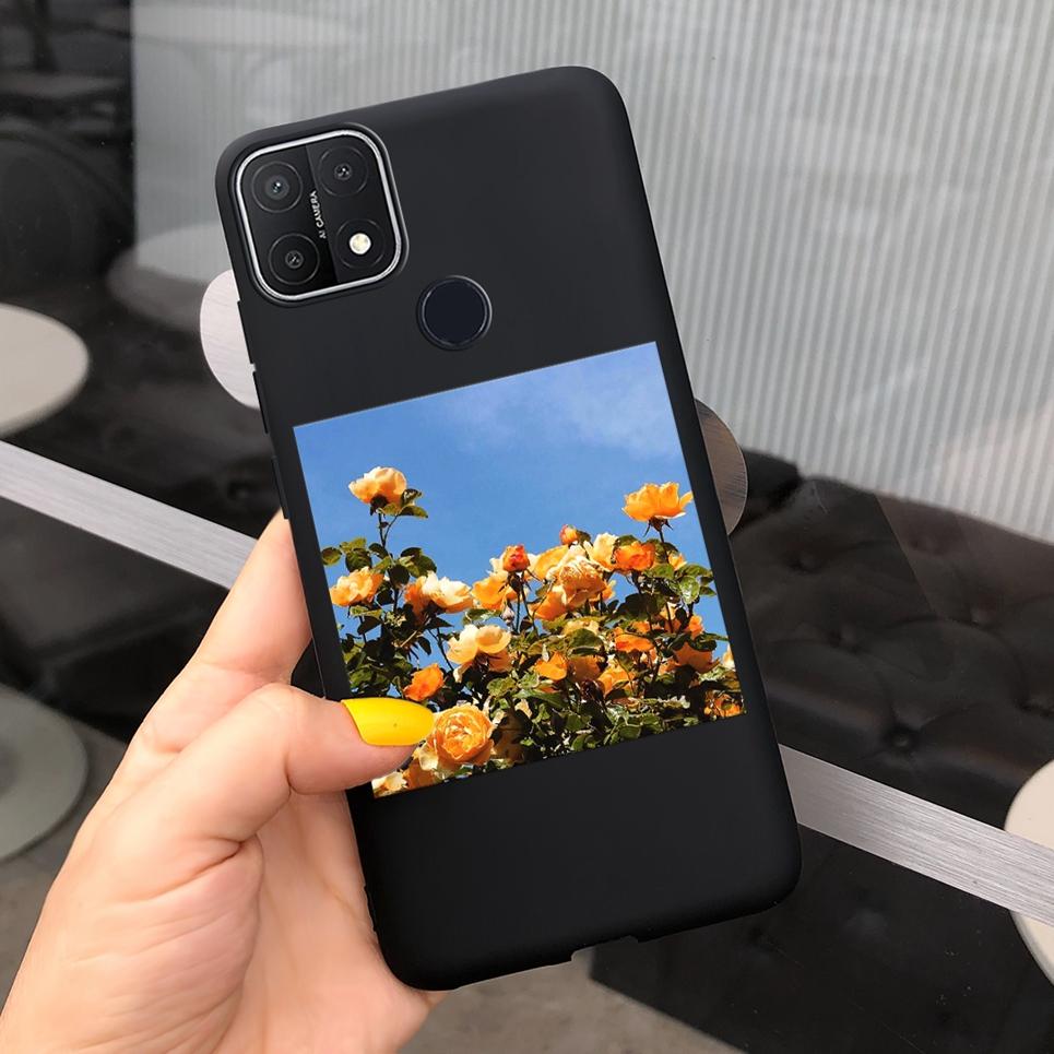 Pro pouzdro OPPO A15s Černé Cool Měkké TPU Funda Pouzdro na telefon Pro OPPO A15 CPH2185 Kryt Silikonové zadní kryt Pro OPPOA15s CPH2179 Capa