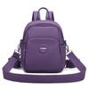 Schoolbag Korean Shoulder Portable Messenger Bag for Women 1011 New Niche Three-use Backpack Multi-functional Commuter Bag for Women
