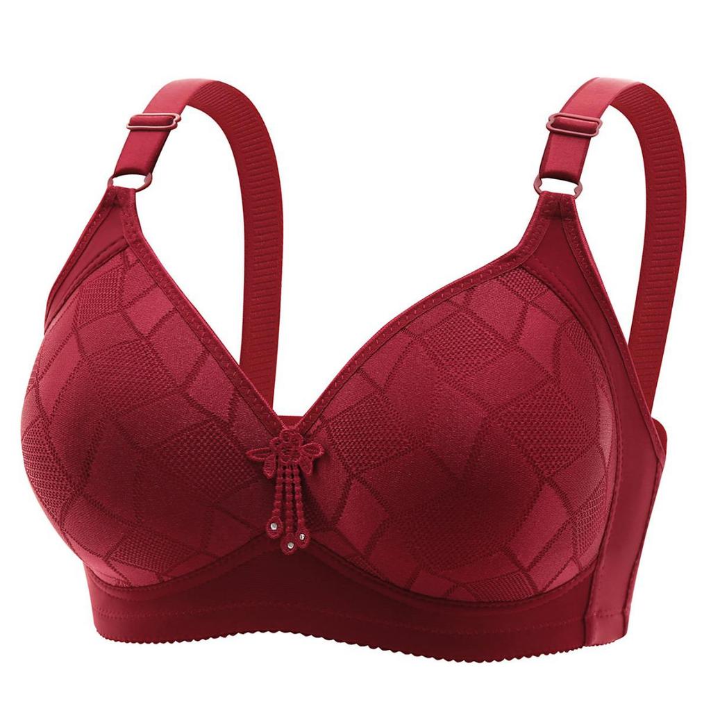 Plus Size European and American Cross-border Push-up Wireless Lingerie Bra