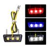 12V LED Rear Tail Lamp Rear Lighting Motorcycle License Light New Motorcycle License Plate Light